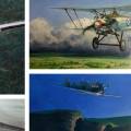 <h3>Aviation : </h3><i>Série d'acryliques inspirées par l'aviation</i>