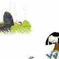 <h3>Livre pour enfant : </h3><i>Livret illustré sur une histoire de petite fille, de doudou et de grand tétras.</i>